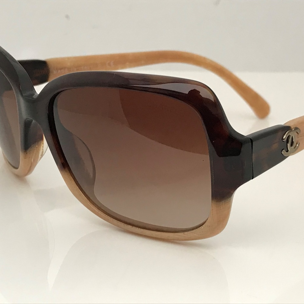 Chanel Women Sunglasses 5711A c 1196/3B Made Italy - Picture 3 of 8